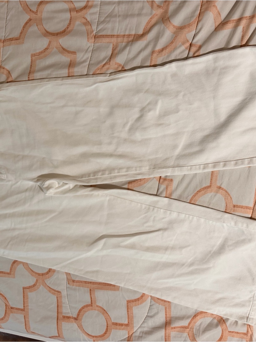 White Wide Leg Jeans 27